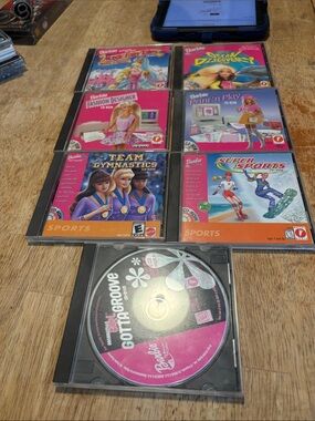 Barbie PC Game  lot 7 units